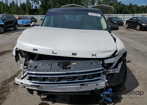 2017 Ford Flex Sel из США, поврежденный, VIN 2FMGK5C82HBA01812